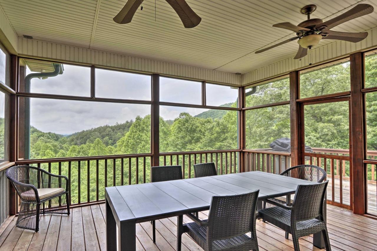 Expansive Home On 16 Acres With Smoky Mountain Views Murphy Buitenkant foto