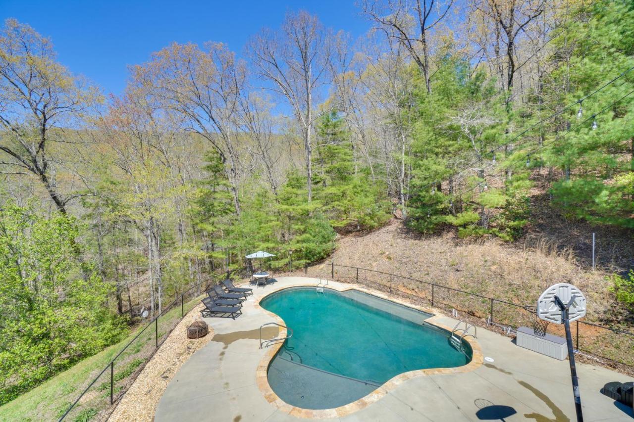 Expansive Home On 16 Acres With Smoky Mountain Views Murphy Buitenkant foto