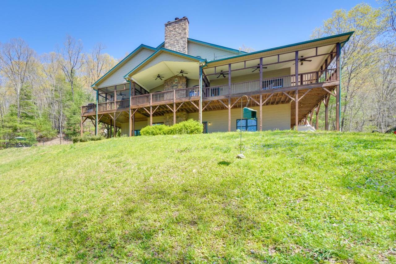 Expansive Home On 16 Acres With Smoky Mountain Views Murphy Buitenkant foto